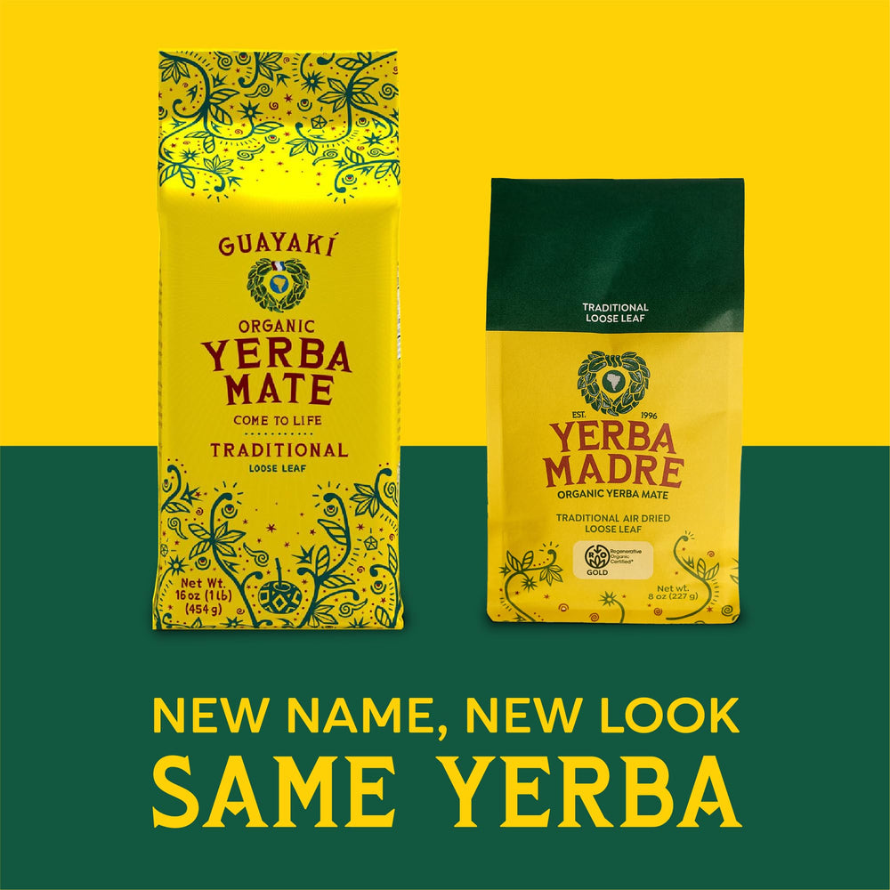 Guayaki Yerba Madre in traditional gourd during preparation demonstrating cultural ritual benefit