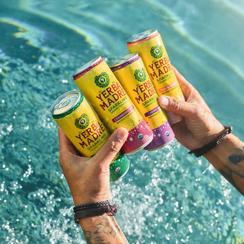 Guayaki Yerba Madre at a picnic setting showing social sharing and sustainable lifestyle