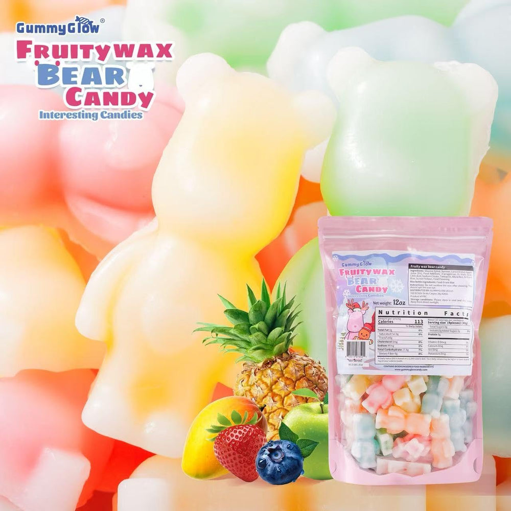 Gummy Glow party bowl display showing sharing and presentation idea