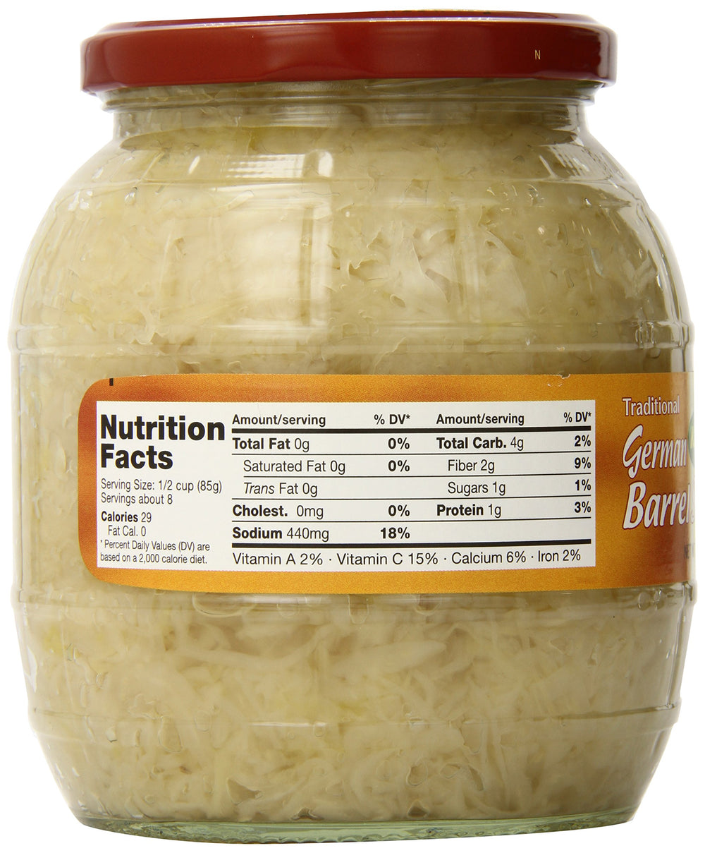 Gundelsheim sauerkraut served on sandwich, showing convenient flavorful topping benefit