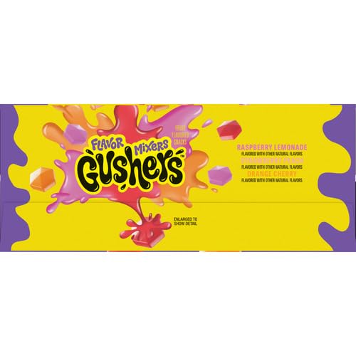 Gushers next to ruler showing size and portion control for lunchbox planning