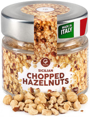 GUSTA jar front view showing label and resealable lid for freshness