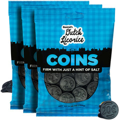 Gustaf's front packaging showing brand and three 5.2 oz bags for easy gifting