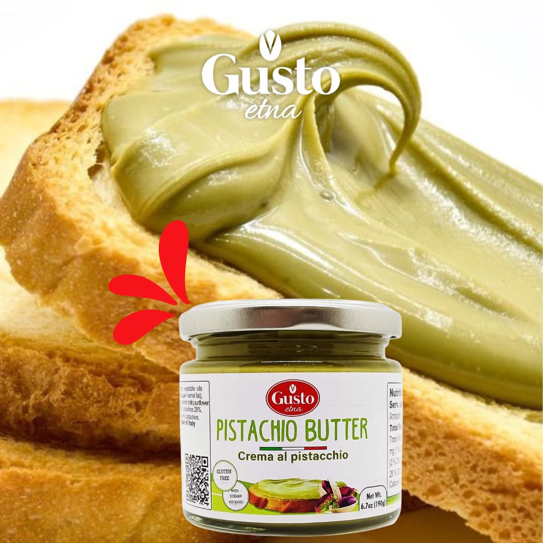 GUSTO ETNA jar next to ruler showing 6.7 oz scale for portion clarity