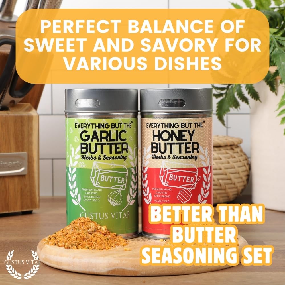 Gustus Vitae gift-ready packaging displayed on a kitchen counter