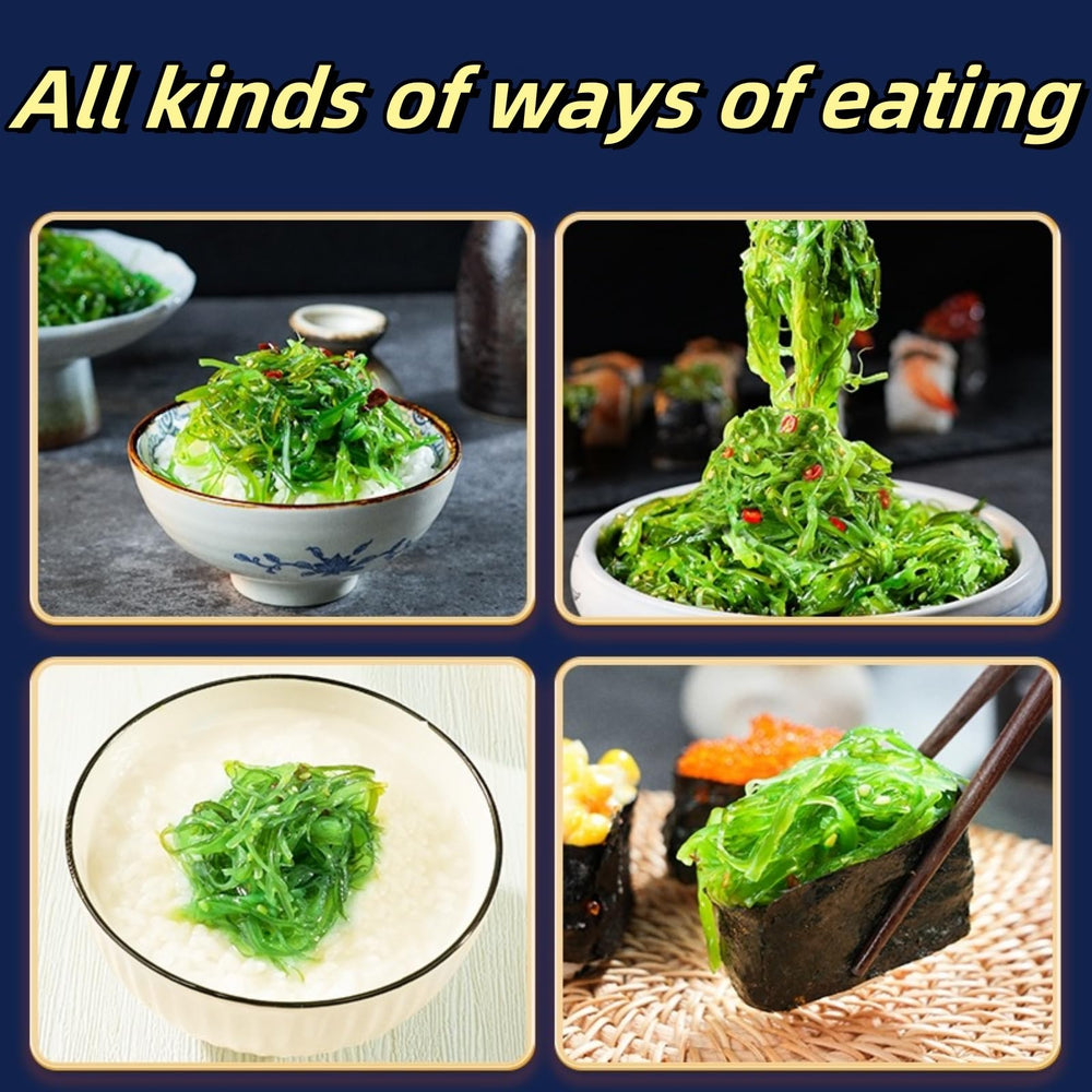 GXXDMZAQ styled kitchen bowl with seaweed salad illustrating quick meal upgrade