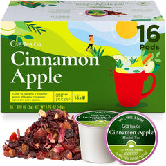Gya Tea Co front packaging showing 16-count benefit