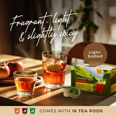 Gya Tea Co close-up of single pod highlighting easy use