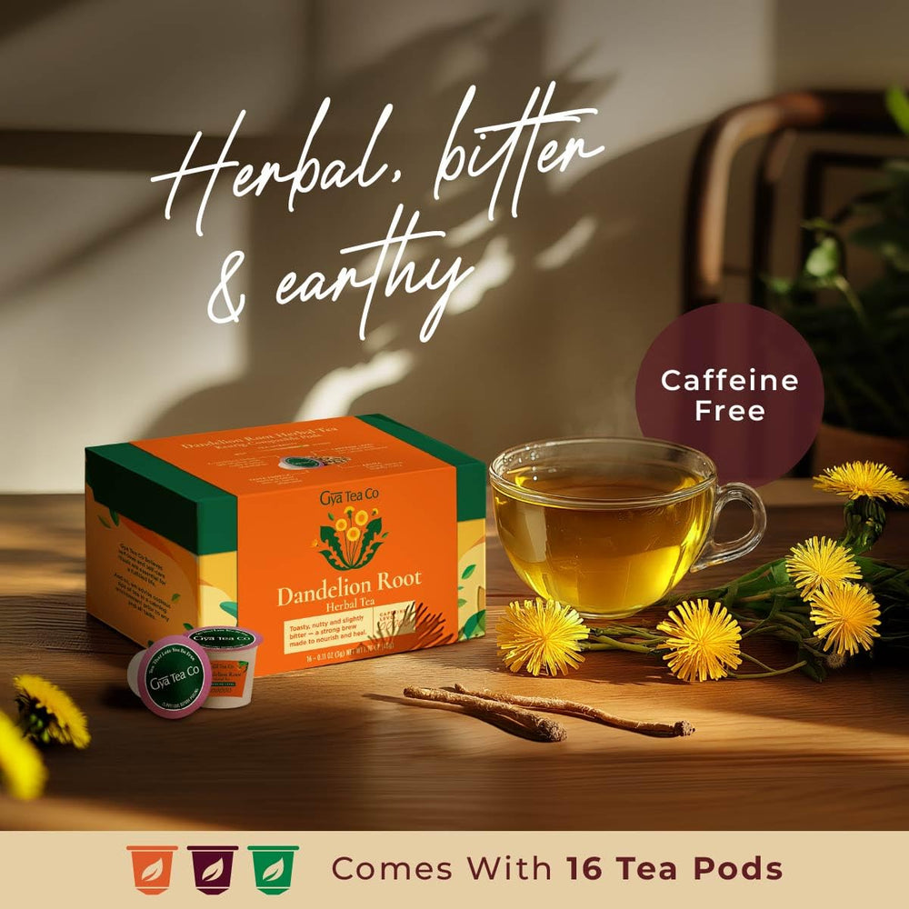 Gya Tea Co pod close-up highlighting natural pod texture and quality