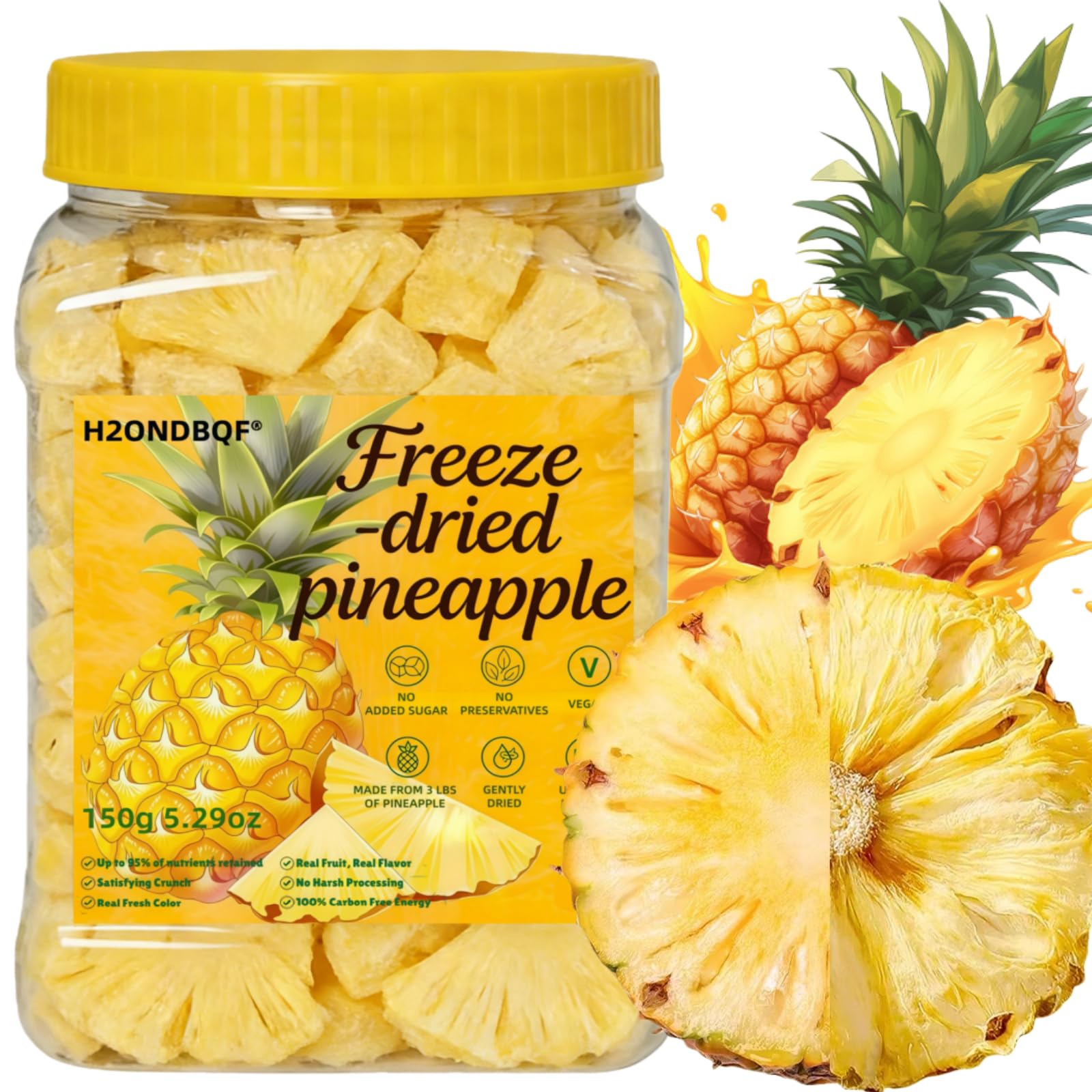 H2ONDBQF front packaging showing resealable bag and product benefit