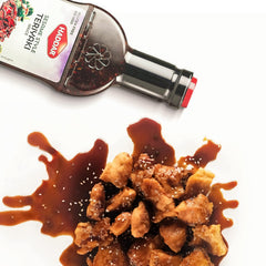 Haddar close-up of sauce texture highlighting thickness and glossy sesame finish