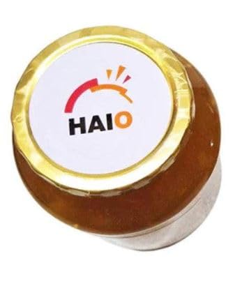 Haio ginger tea poured in a mug served hot, shows comforting steam and easy preparation benefit