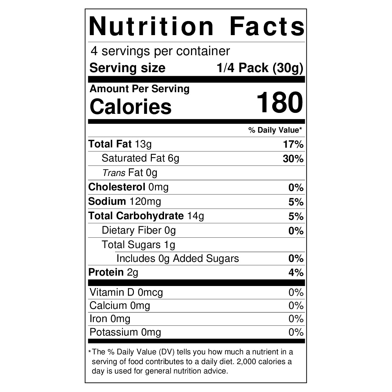 Haitai nutrition and ingredient label close-up for informed choice