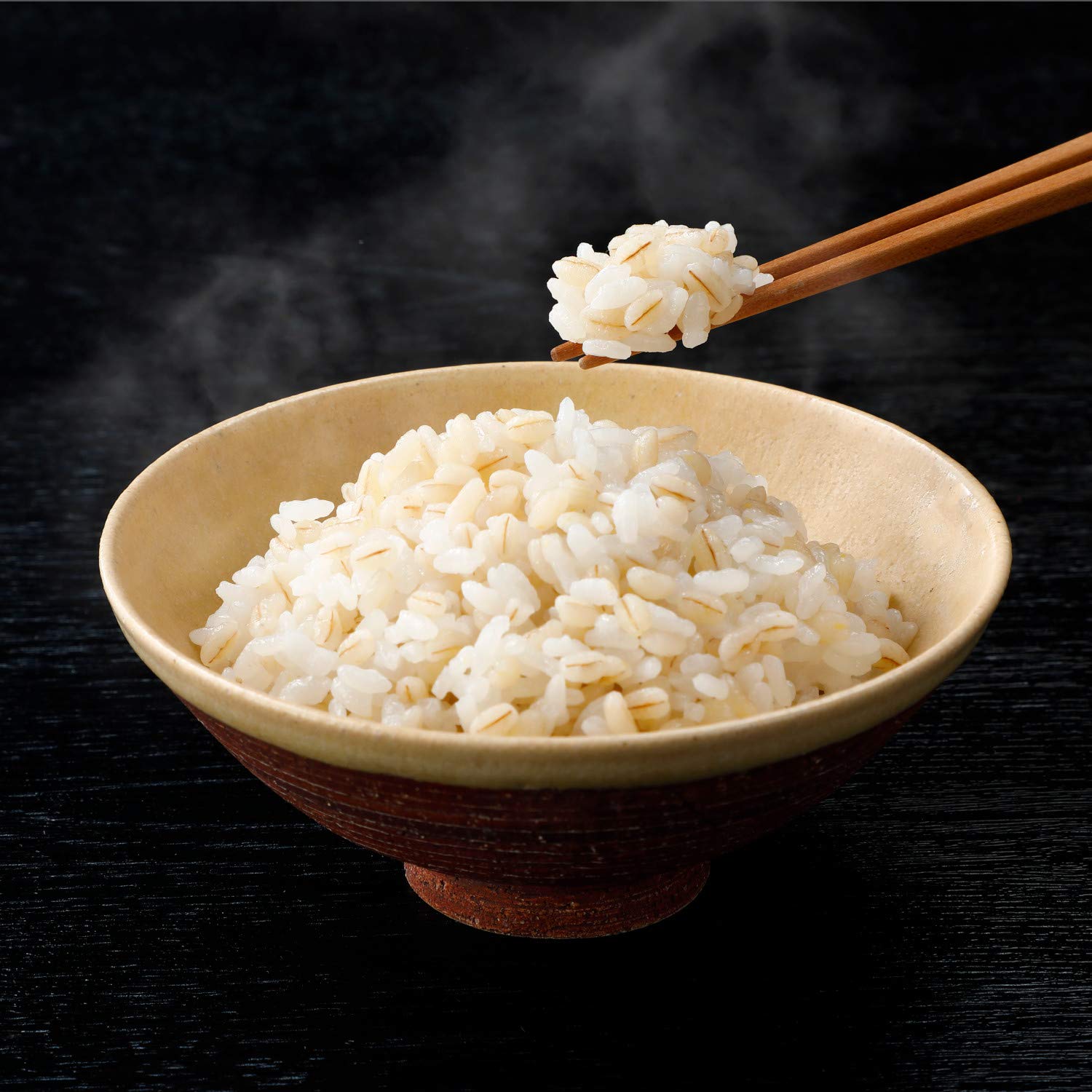 Hakubaku ingredient label close-up showing barley origin and clean ingredient benefit