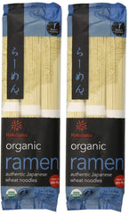Hakubaku Organic front packaging showing two 9.5 oz packs for easy storage