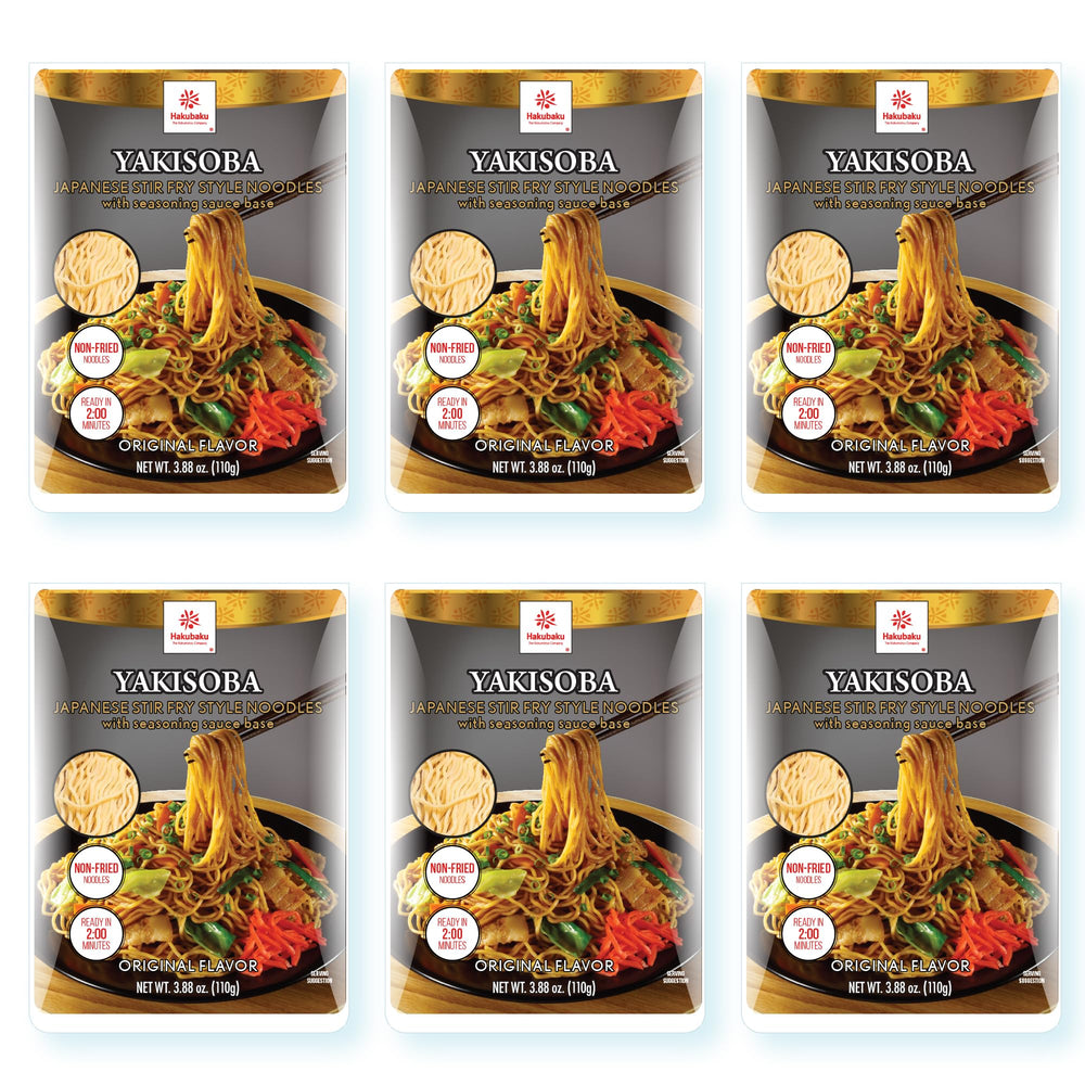 Hakubaku front packaging showing branding and quick-cook benefit