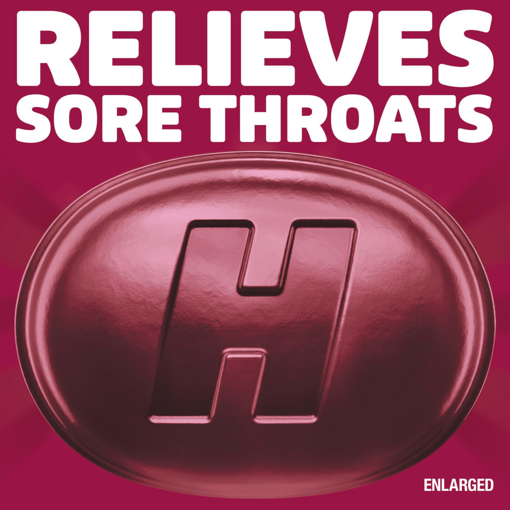 HALLS ingredient panel label clearly showing menthol amount and sugar free feature