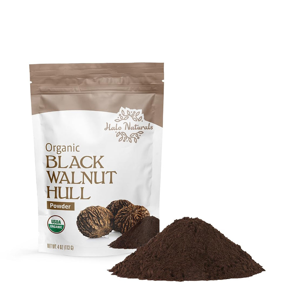 Halo Naturals front pouch showing product packaging and convenience