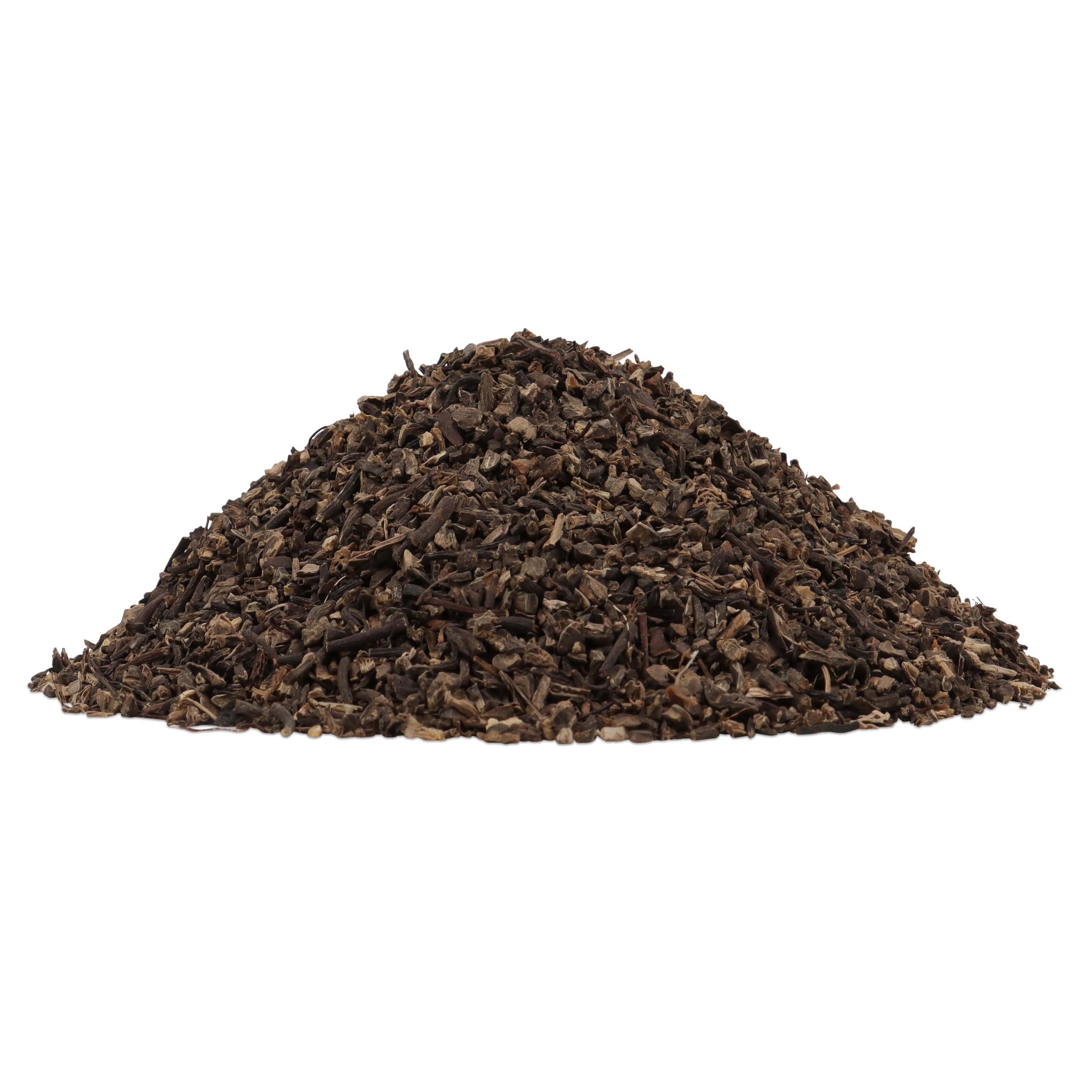 Halo Naturals pouch beside tea cup in kitchen setting indicating everyday herbal use