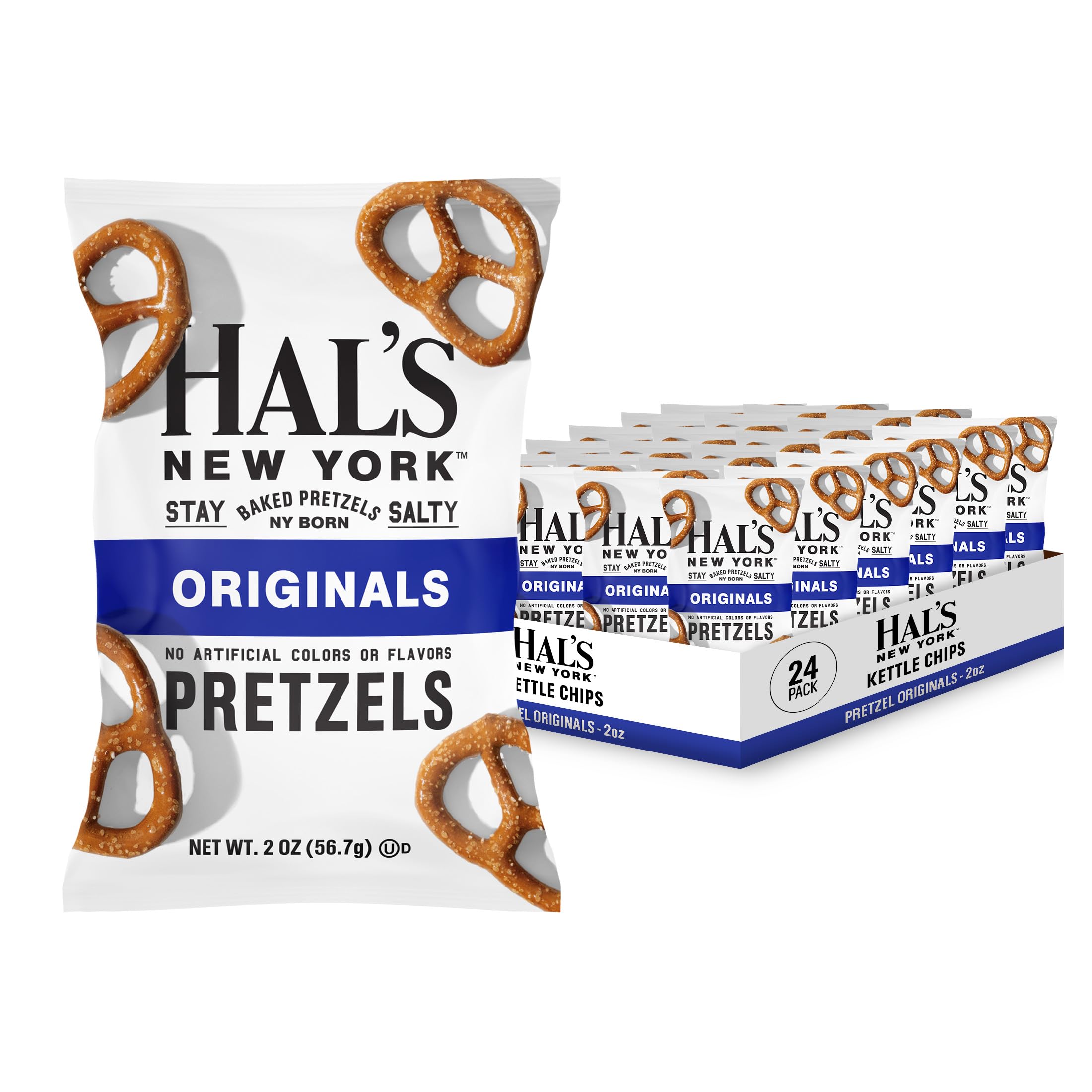 Hal's New York front-packaging showing 2 oz bag and value pack convenience