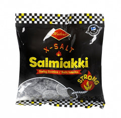Halva front packaging of X-Salt Salmiakki showing bold salty-licorice variety for flavor exploration