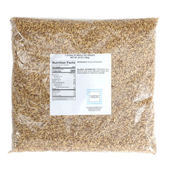Hampton Distribution close-up of whole oat groats texture highlighting chewy whole-grain benefit