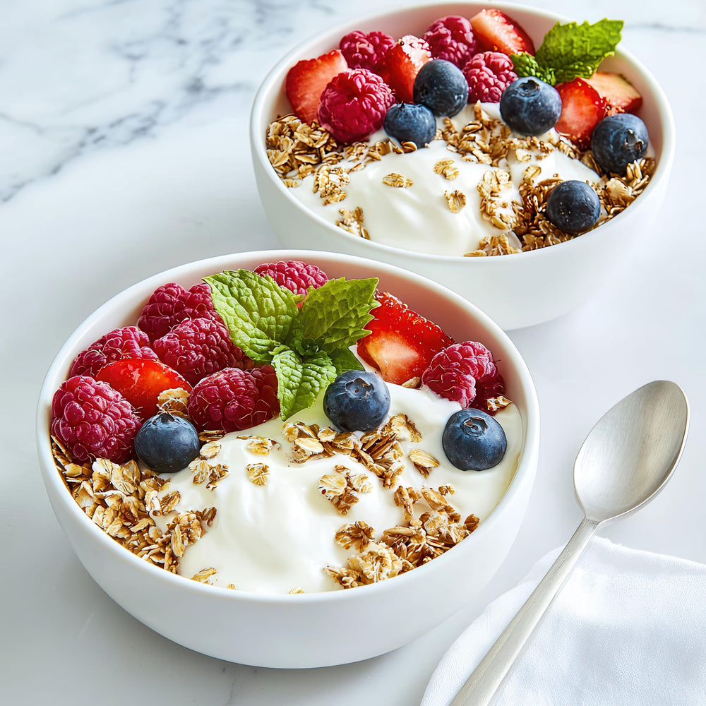Hampton Distribution measuring cup with oats demonstrating bulk quantity and portioning ease