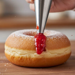 Hampton Distribution close-up texture showing thick strawberry filling for consistent use