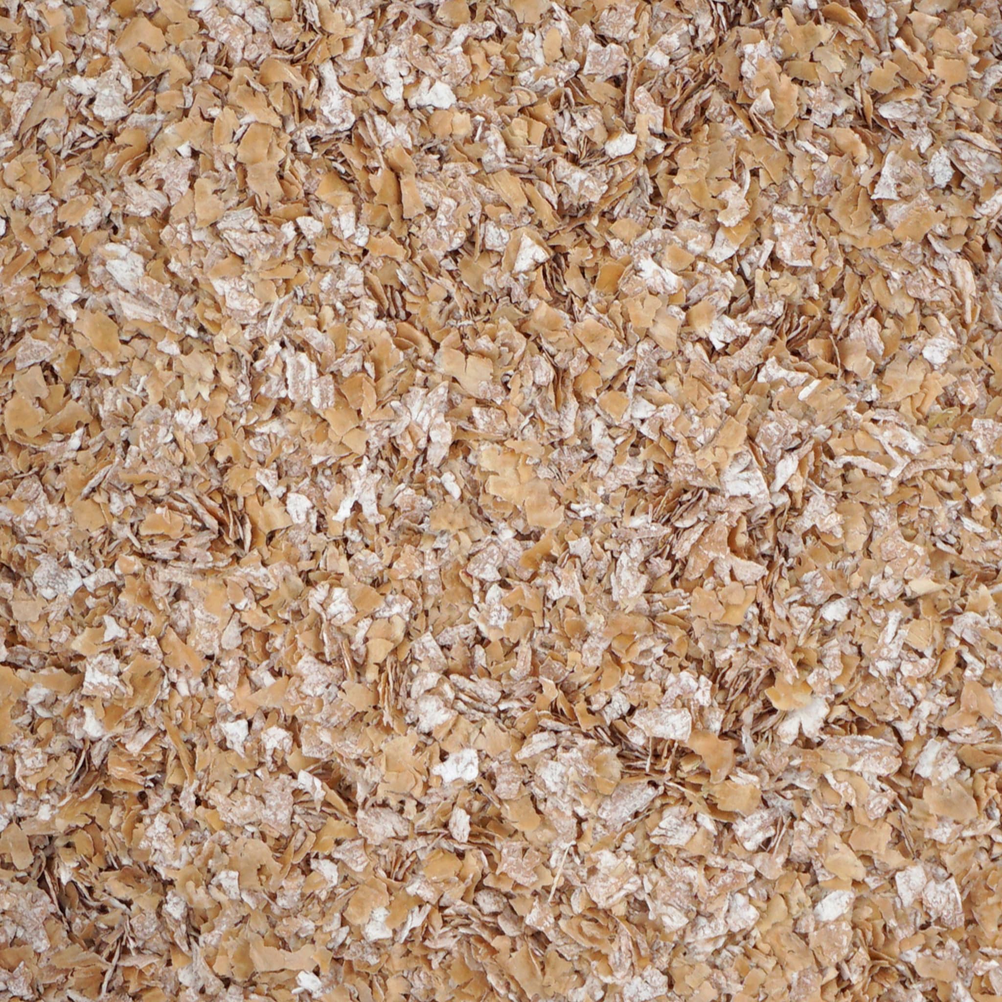 hampton distribution bran mixed into muffin batter, improves texture and fiber content