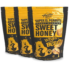 Hampton Farms front packaging displayed 40 oz bag showing product benefit of bulk supply