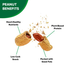 Hampton Farms boiled peanuts in a bowl showing ready-to-eat flavor