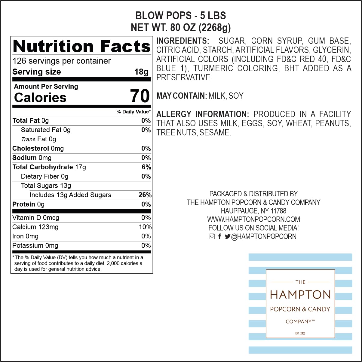 Party scene with guests taking The Hampton Popcorn Company Blow Pops for quick festive treats