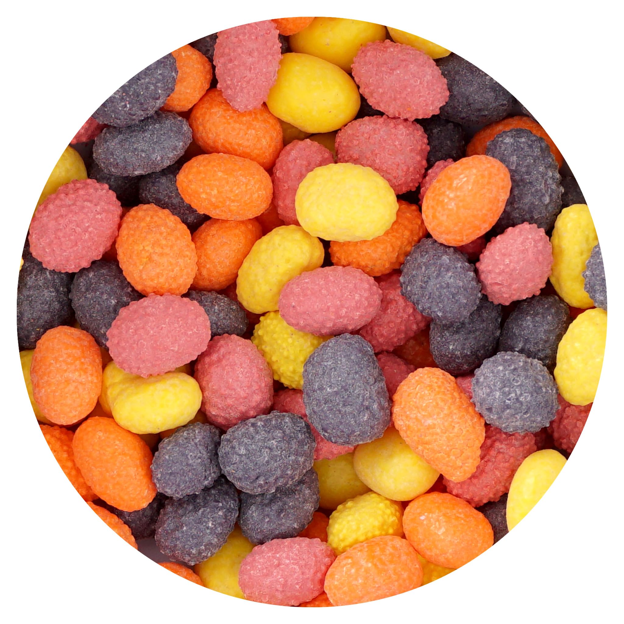 The Hampton Popcorn Company front packaging showing vibrant bulk bag — easy party serving