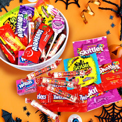 The Hampton Popcorn Company candies spilling from a pinata for party-ready fun