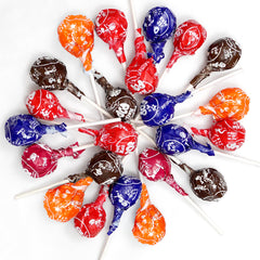 Close-up of Tootsie Pop chocolate center showing texture and appeal from Hampton Popcorn
