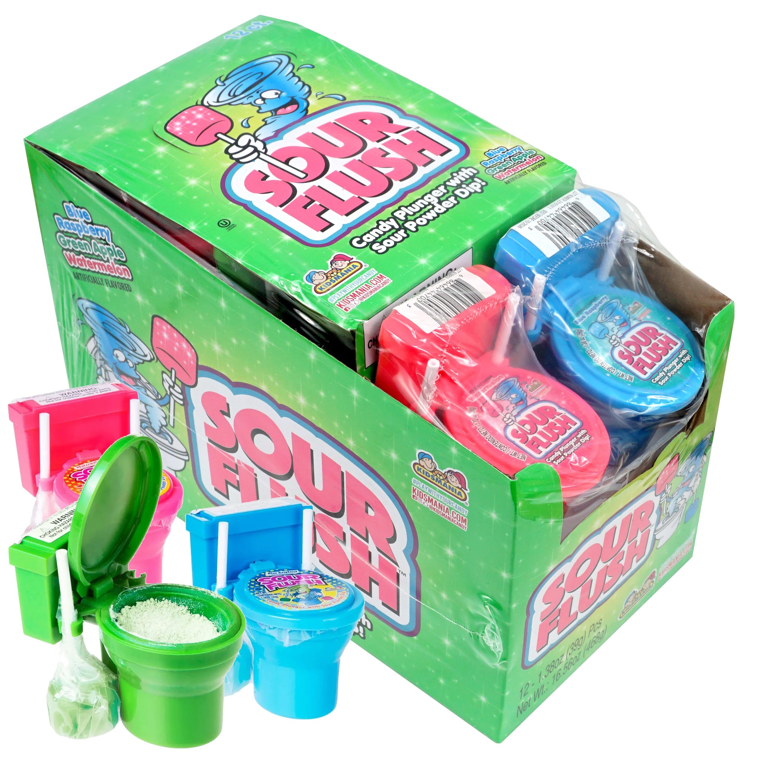 THE HAMPTON CANDY COMPANY front packaging showing 12-pack and flavors, great for gifting