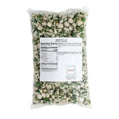 Hampton Distribution wasabi peas close-up of coating highlights crisp texture