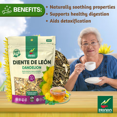 Hanan detailed shot of roasted dandelion roots emphasizing rich, earthy appearance
