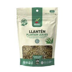 Hanan Llanten front pouch showing resealable packaging and weight