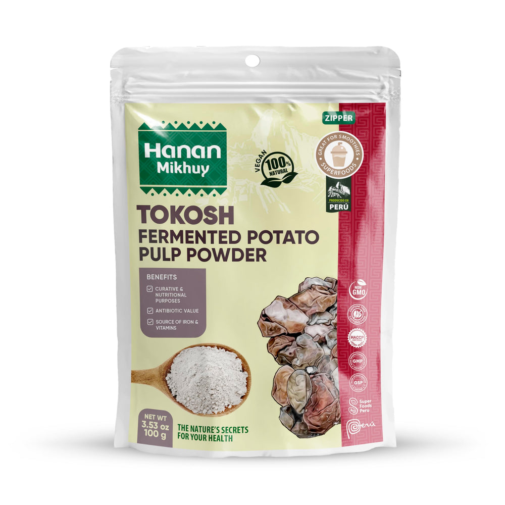 HANAN MIKHUY front packaging showing Tokosh powder and benefits