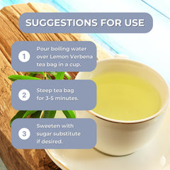 HANAN PERUVIAN SECRETS dried lemon verbena leaves texture close-up, preserves aroma and natural flavor