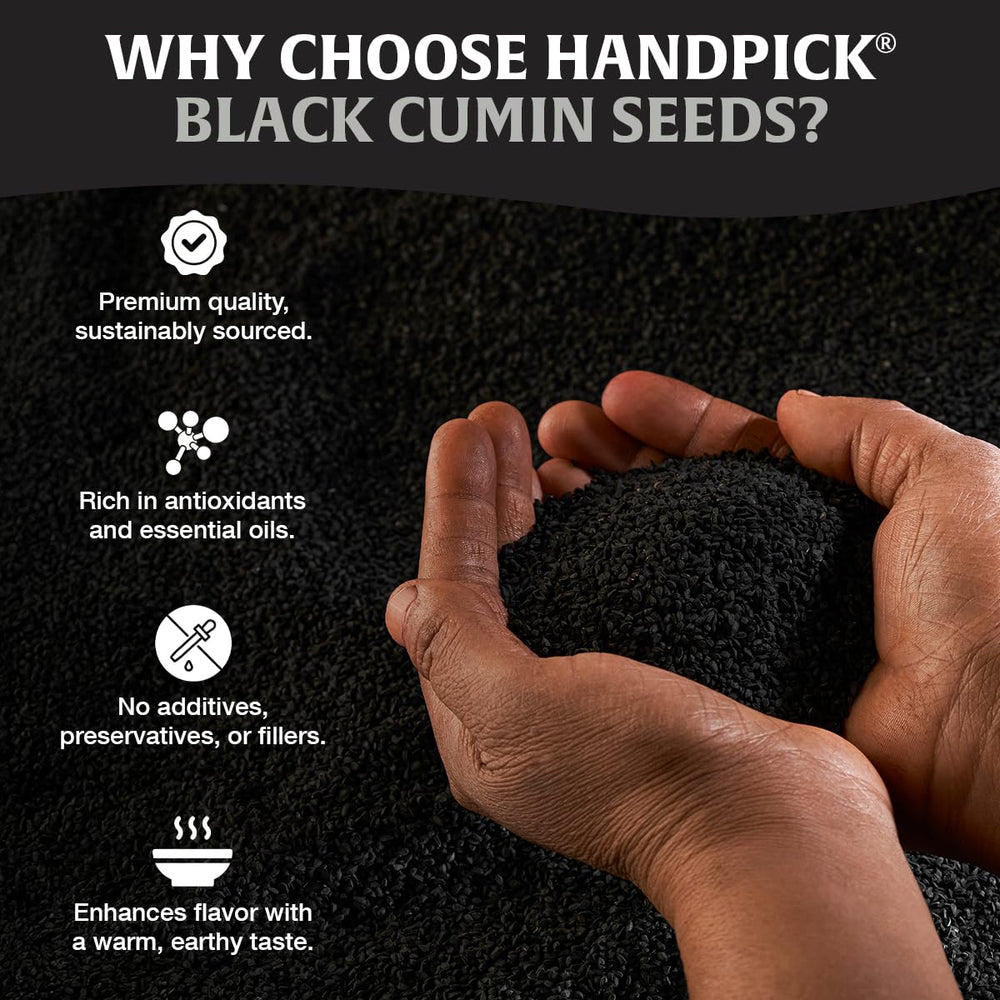 HANDPICK resealable zipper detail on pouch preserving freshness and aroma