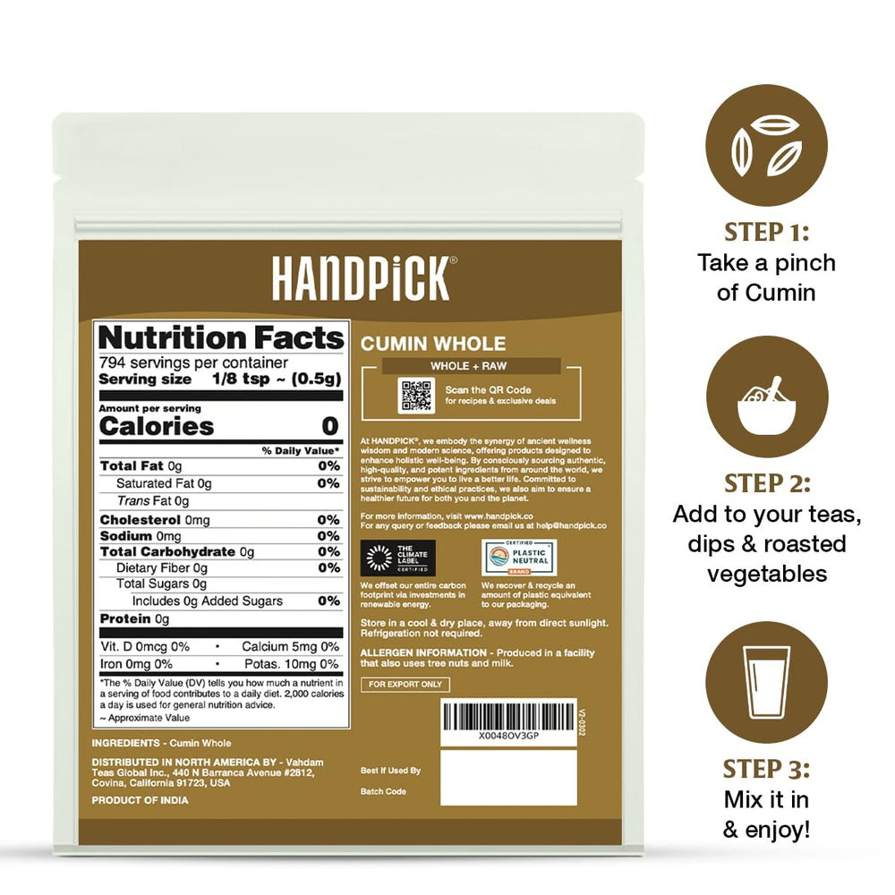 HANDPICK open resealable pouch demonstrating freshness preservation benefit