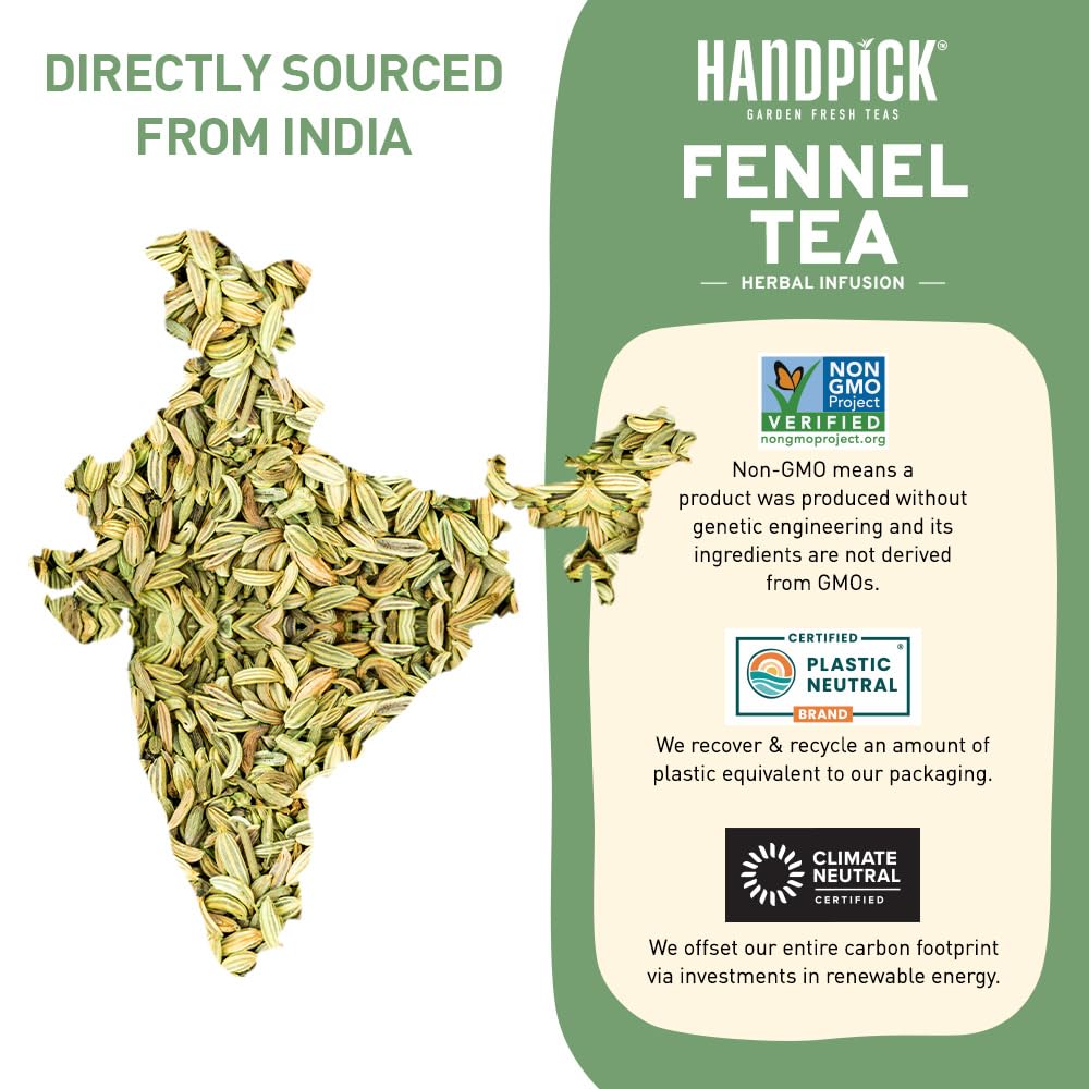HANDPICK eco packaging mark emphasizing carbon-neutral and plastic-neutral benefit