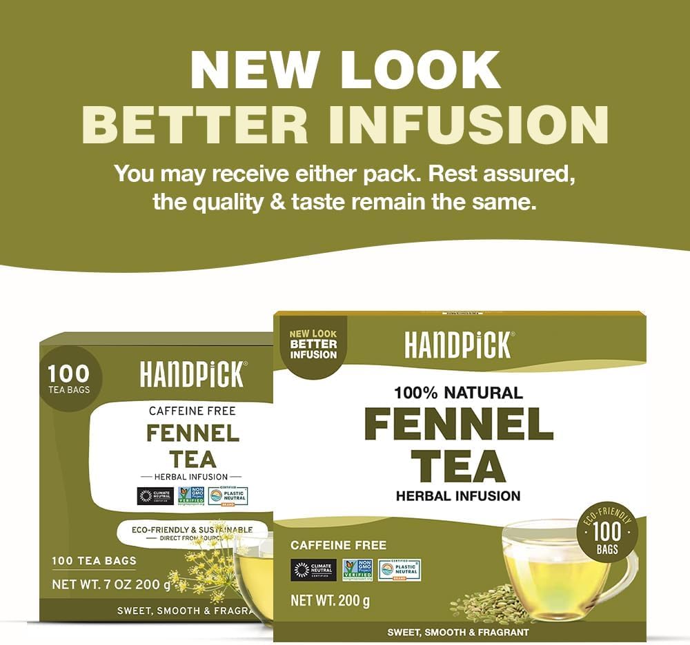 HANDPICK close-up of fennel seeds highlighting natural aroma benefit