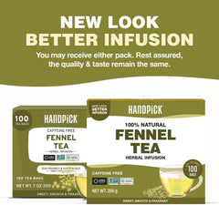 HANDPICK close-up of fennel seeds highlighting natural aroma benefit