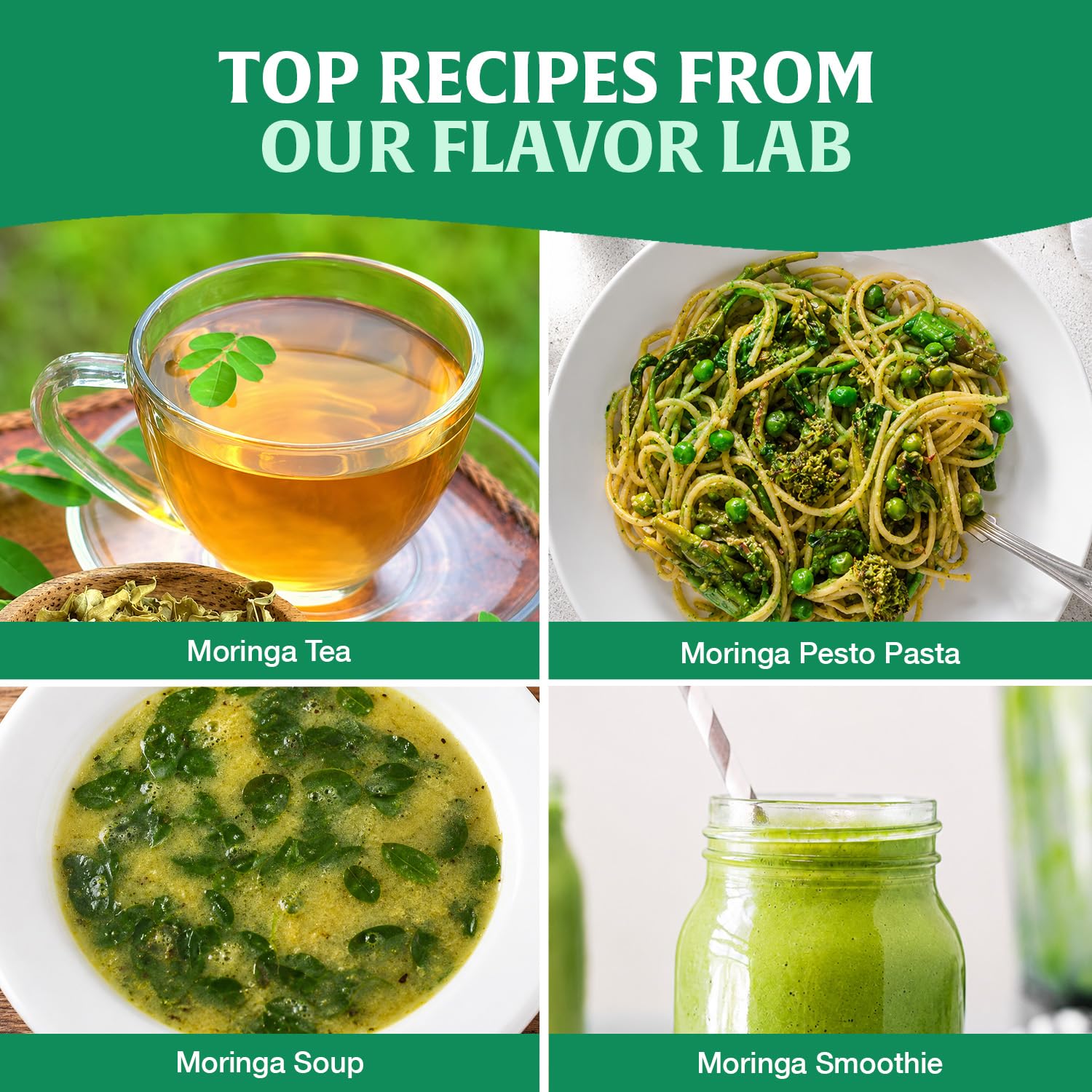HANDPICK moringa added to baking mix showing culinary versatility in recipes