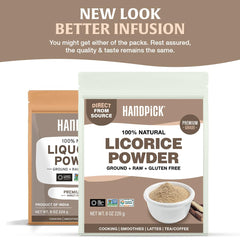 HANDPICK ziplock pouch close-up emphasizing resealable packaging for longer freshness