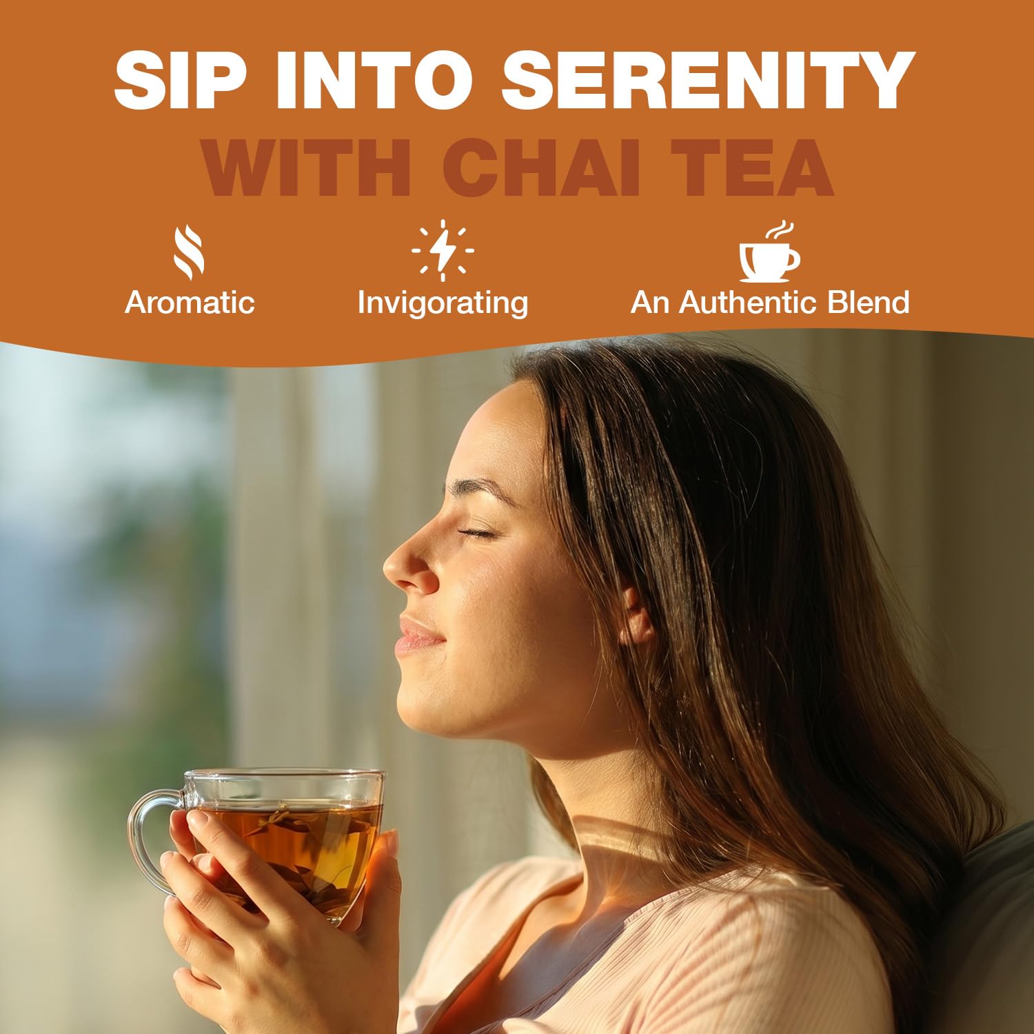 HANDPICK served masala chai cup with frothy milk highlighting comforting warmth