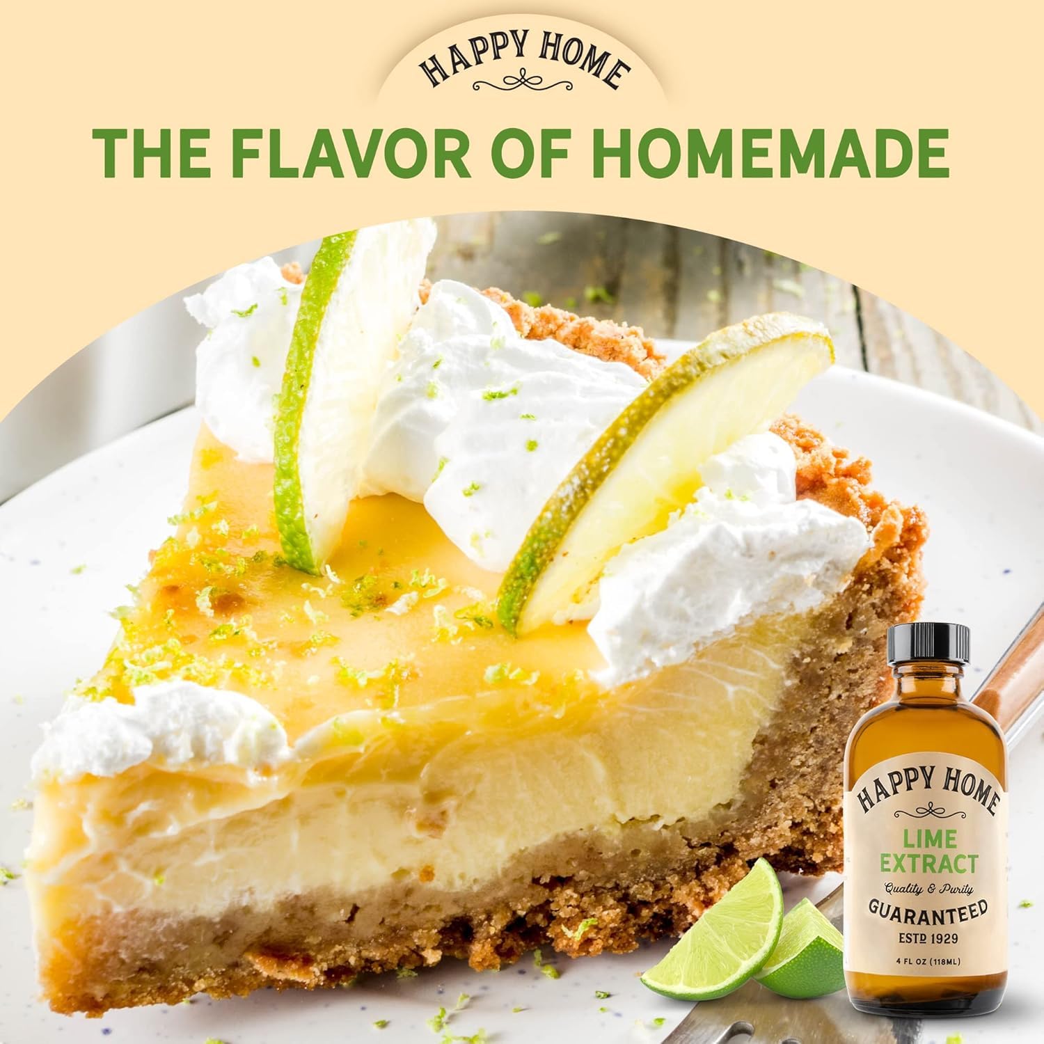 Happy Home close-up of liquid texture showing concentrated natural lime aroma